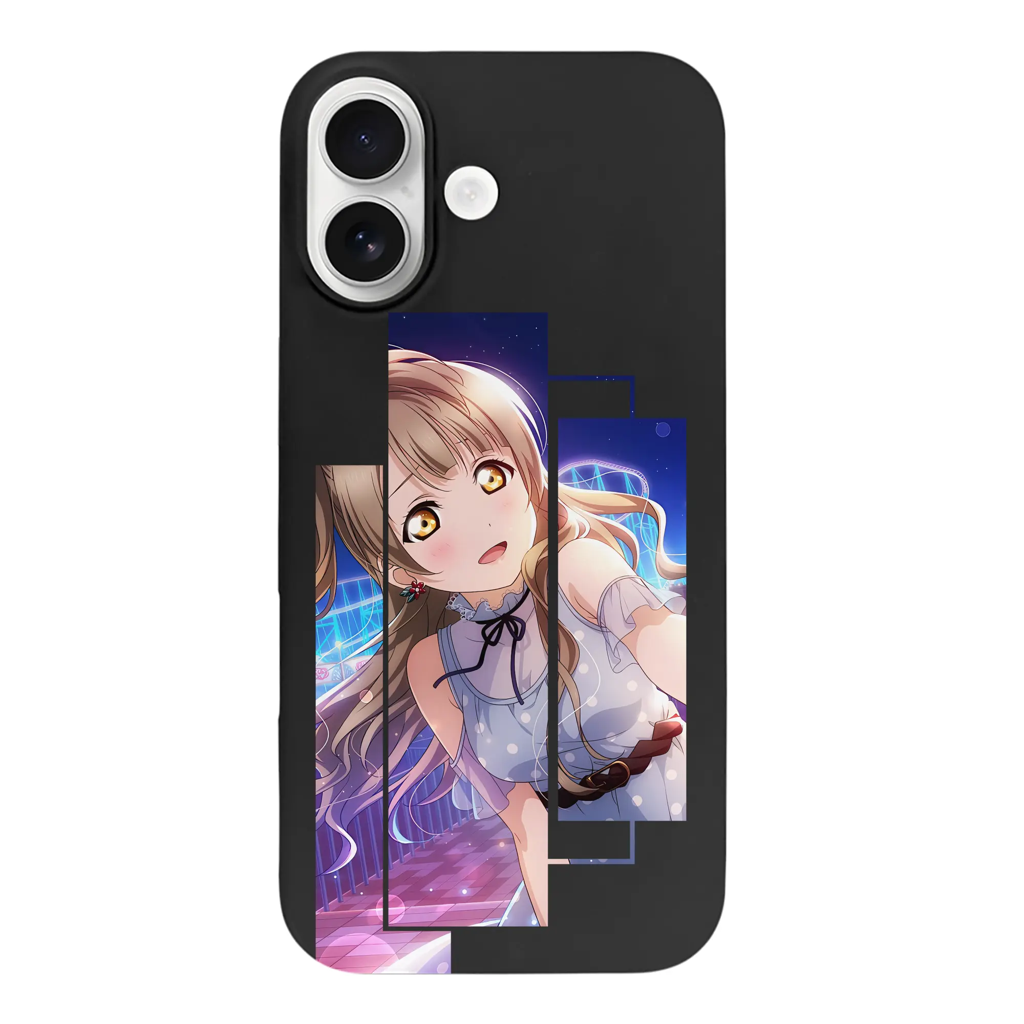 Love Live! グッズ,南ことり - iPhone 17 シリーズ シリコンケース 薄型 耐衝撃 指紋防止 ソフトタッチカバー 精密フィット 傷防止 保護ケース iPhone 17/17 Air/17 Pro/17 Pro Max 対応